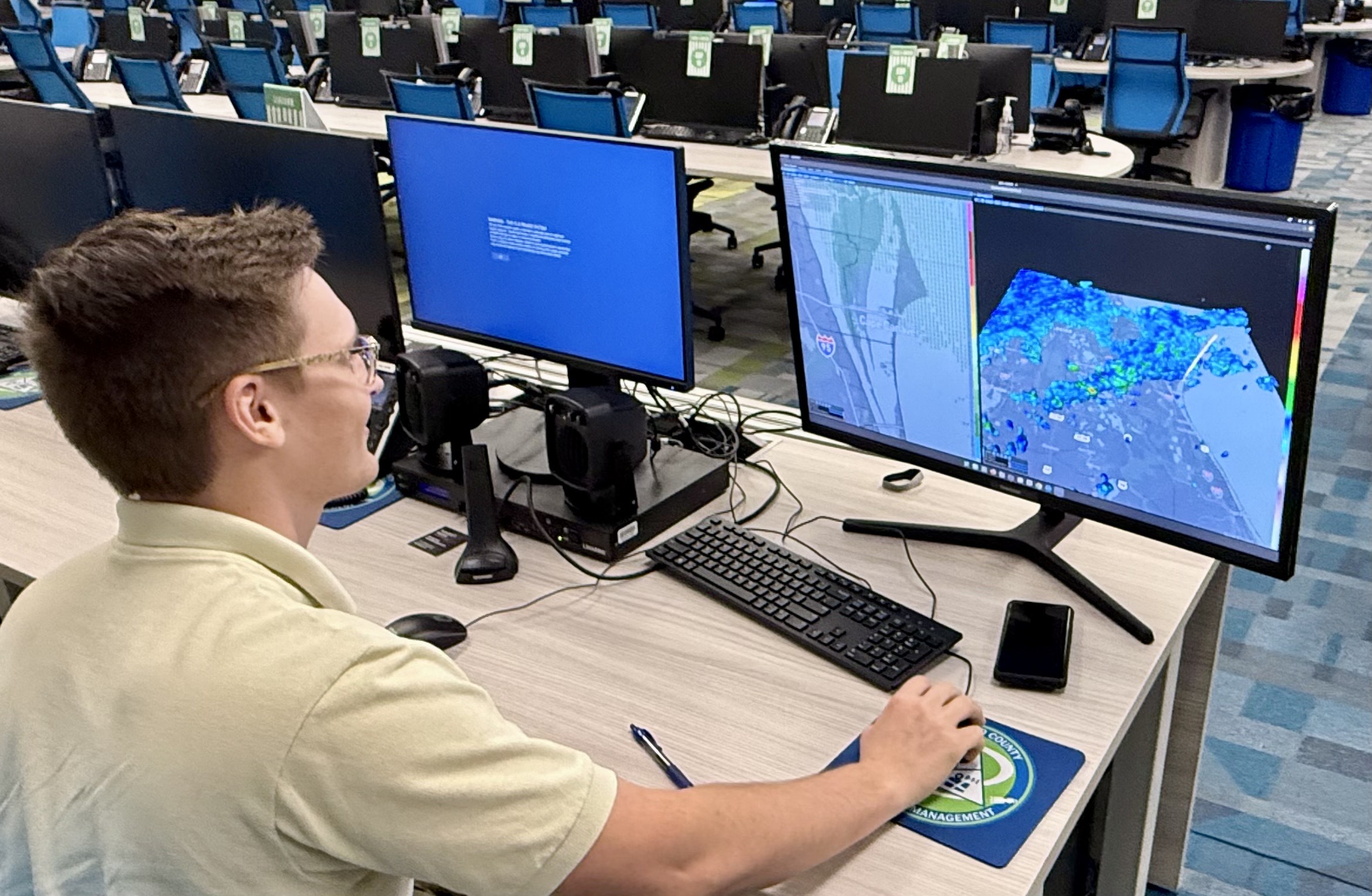 Brevard EOC using StormQuant technology